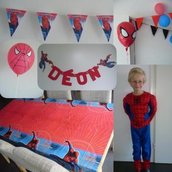 Decoratie thema: Spiderman